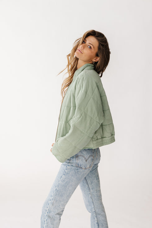 Sage Babe Quilted Jacket *RESTOCKED*